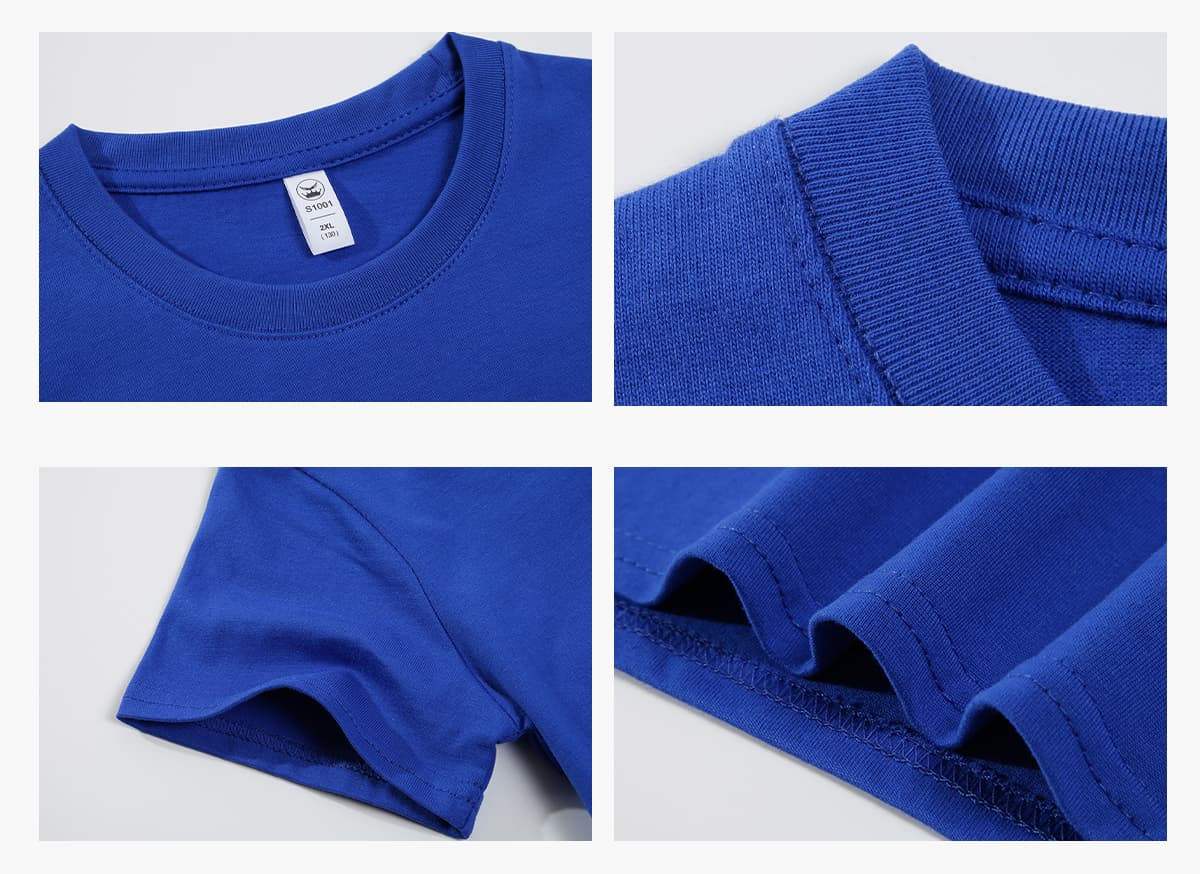 #S1001 Cotton 210Gsm Kid's Basic Fit T-Shirt 12