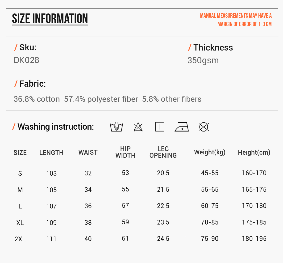 #DK028 Fleece 350Gsm Distressed Acid Wash Sweatpants 5
