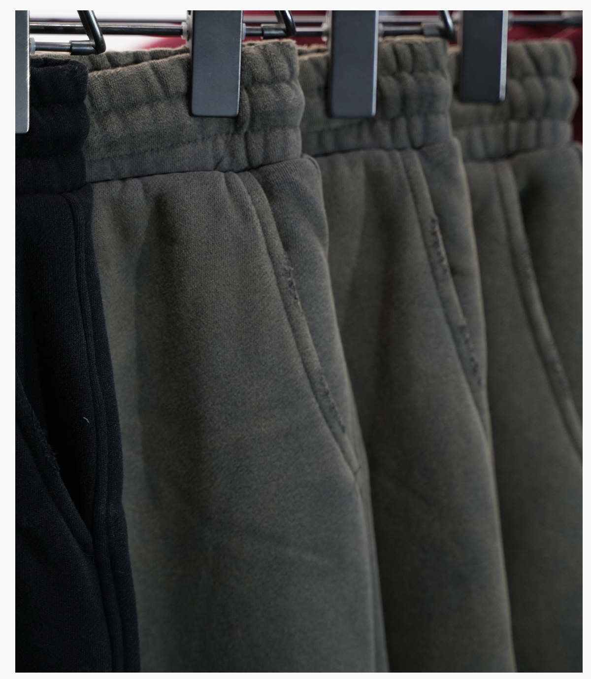#DK028 Fleece 350Gsm Distressed Acid Wash Sweatpants 17