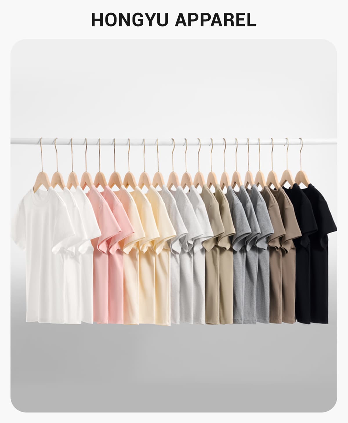 #1012T Stretch Ctton 220g Slim Fit Women T-shirt 4