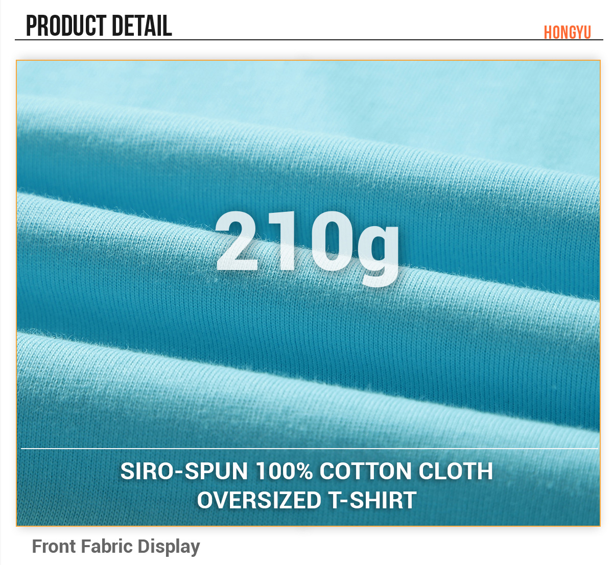 #A8210 Oversized 20s Cotton 210Gsm Unisex T-Shirt 14