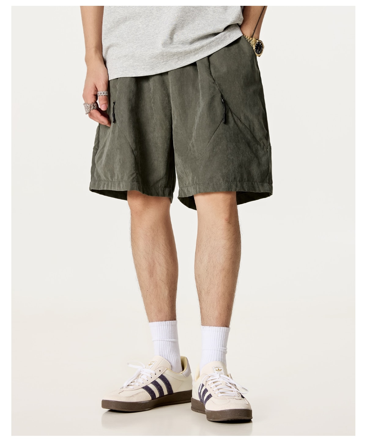 #K25126 WaterProof 160GSM Quick Dry Beach Shorts 31