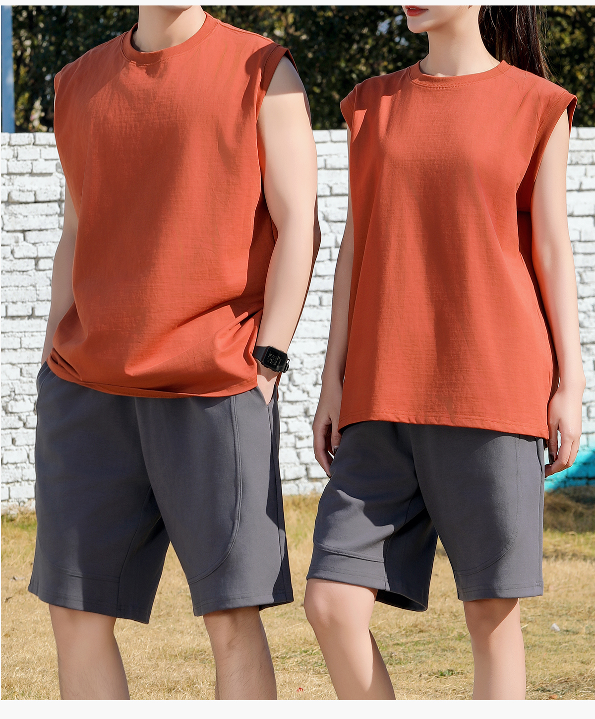 #S1006 Long-Staple 240Gsm Cotton Unisex Vest 27
