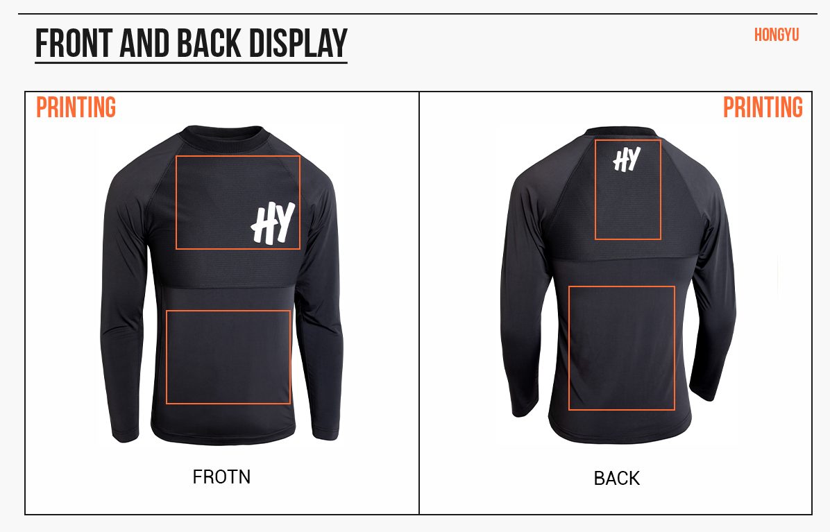 #AM058 Quick Dry Sports Long Sleeve Tee Mens Gym Clothes 6