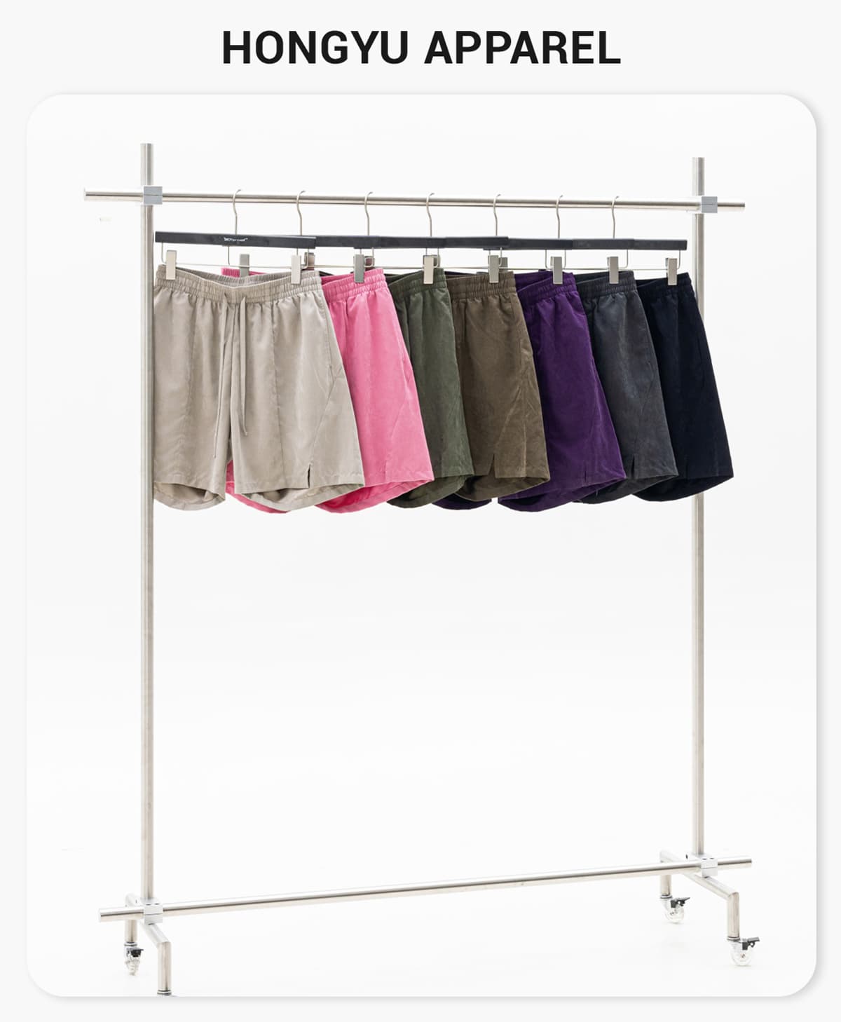 #K2585 Outdoor 160GSM Quick drying Beach Shorts 5