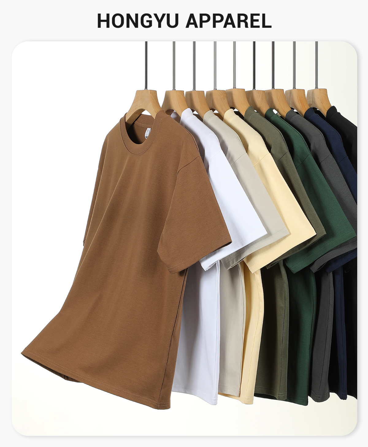 #S8280 Oversize Long-Staple Cotton 280Gsm T-Shirt 4