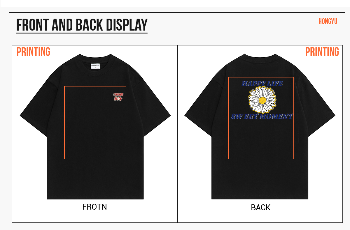 #S8320 Long-Staple Cotton 320Gsm Oversize T-Shirt 20