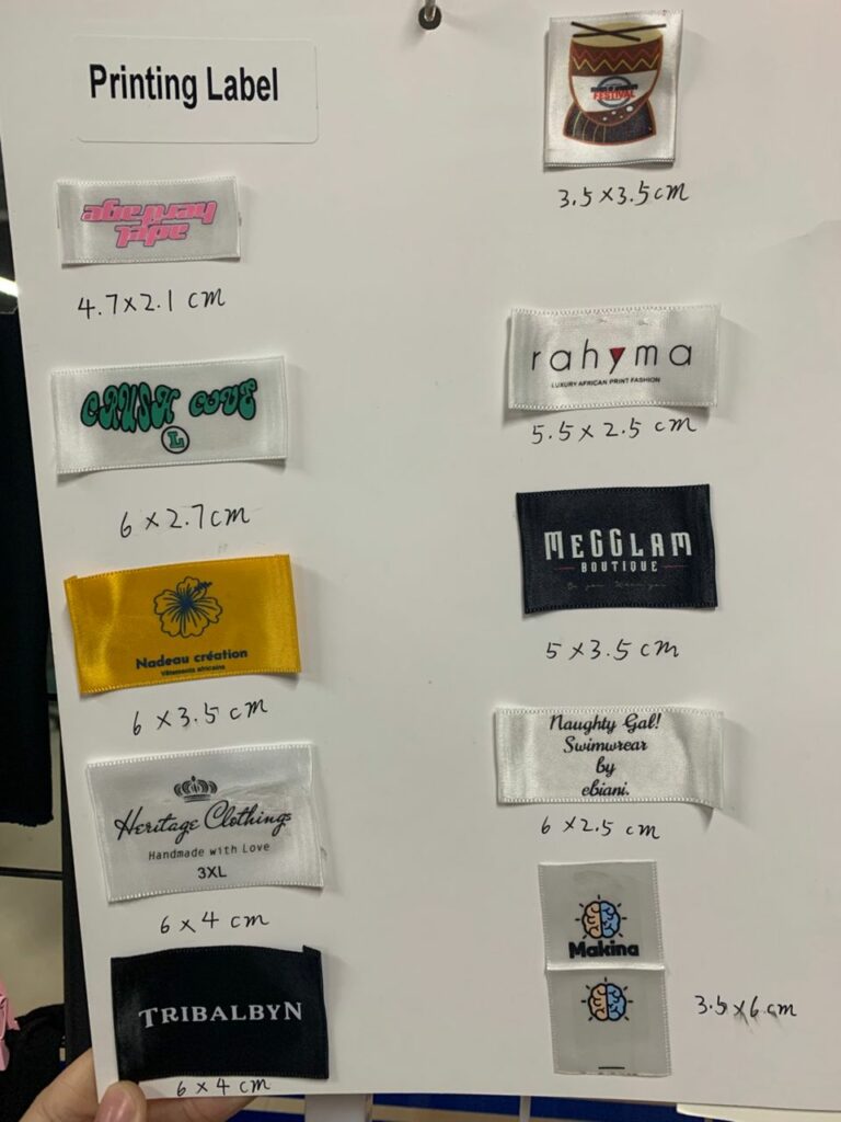 Different Label Sizes