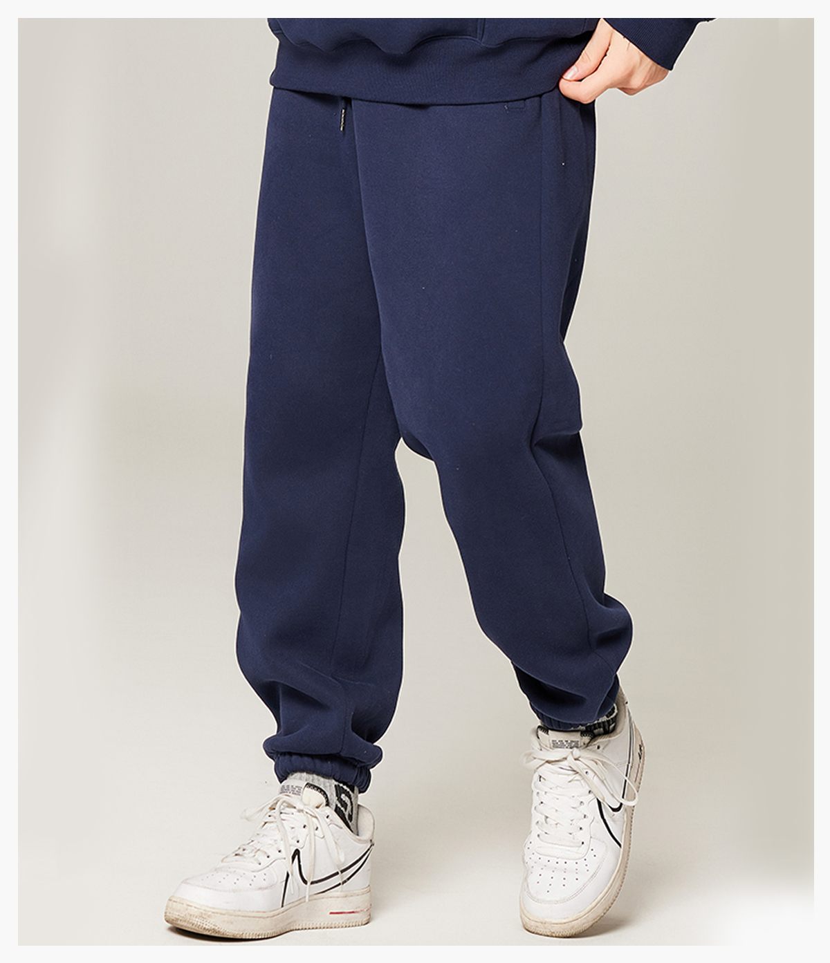 #K7001 Winter Fleece 350Gsm Jogger String Sweatpants 20
