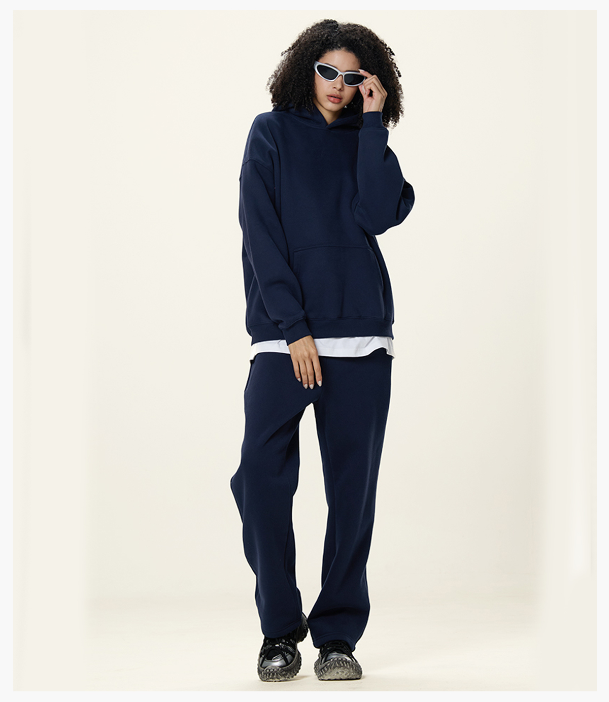 #M8303 Fleece 350Gsm Unisex Oversized Hoodie S-5XL 24