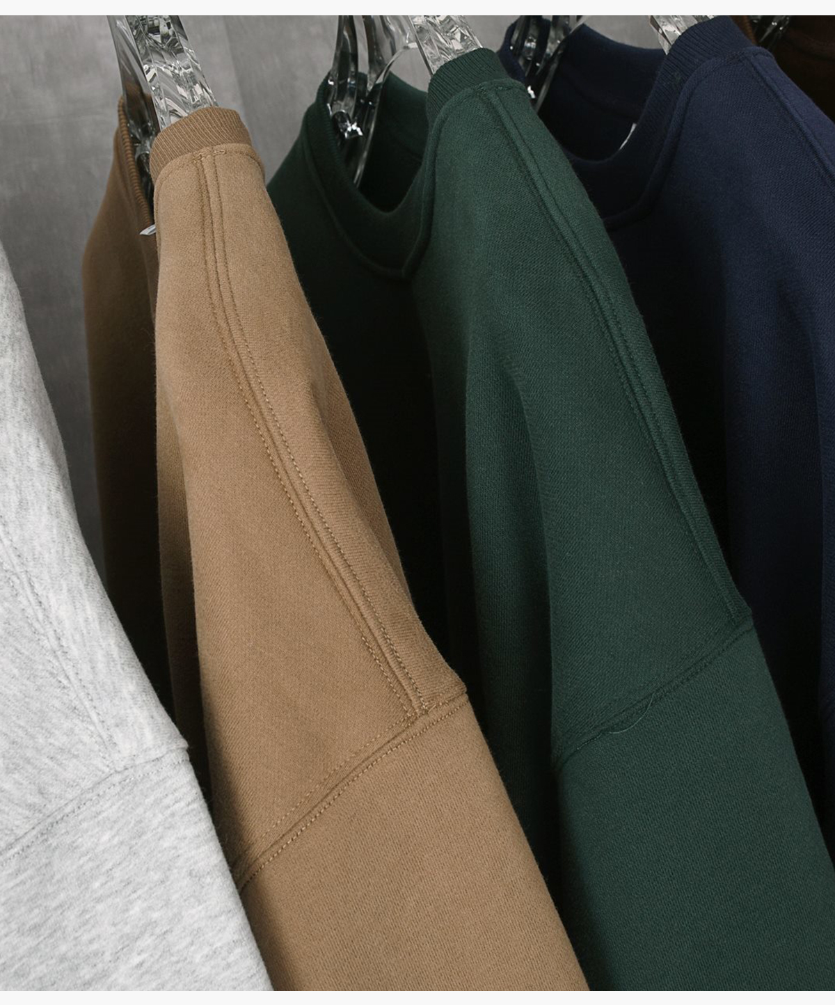 #23803 Fleece 350Gsm Overszied Crewneck Sweatshirt 34