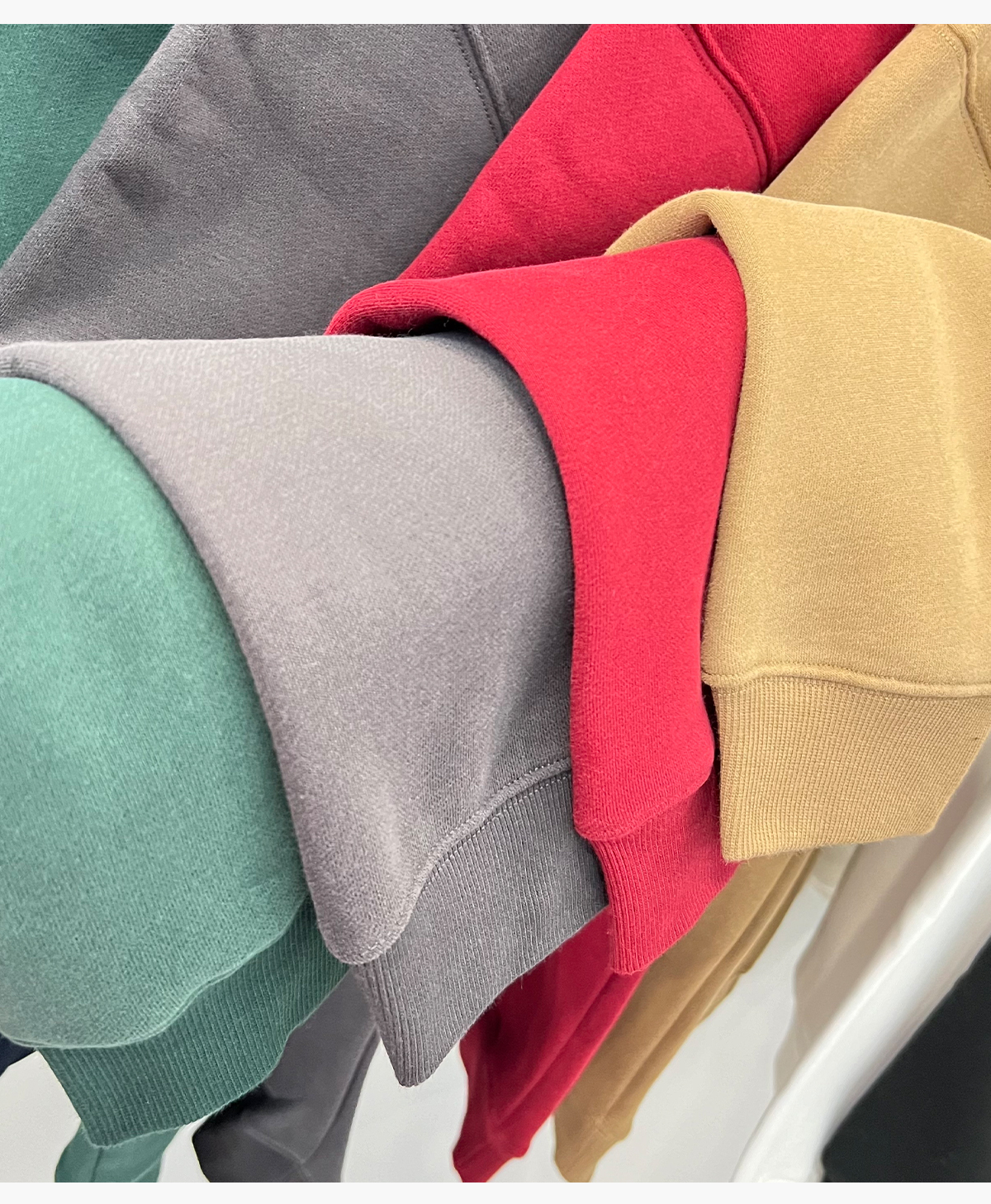 #23803 Fleece 350Gsm Overszied Crewneck Sweatshirt 36