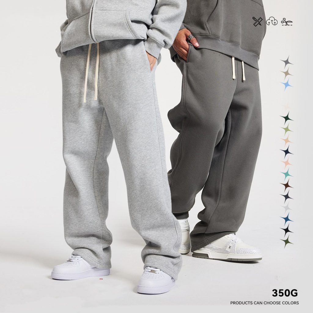 #23806 Fleece 350Gsm Straight Leg Sweatpants
