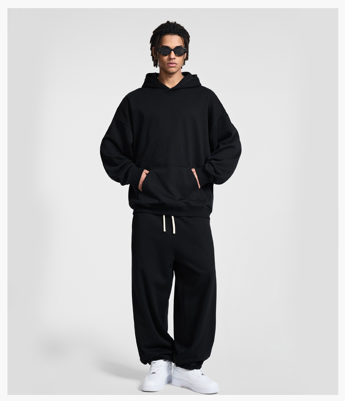 #23839 Heavy 400Gsm Terry Oversized Unisex Hoodie 22