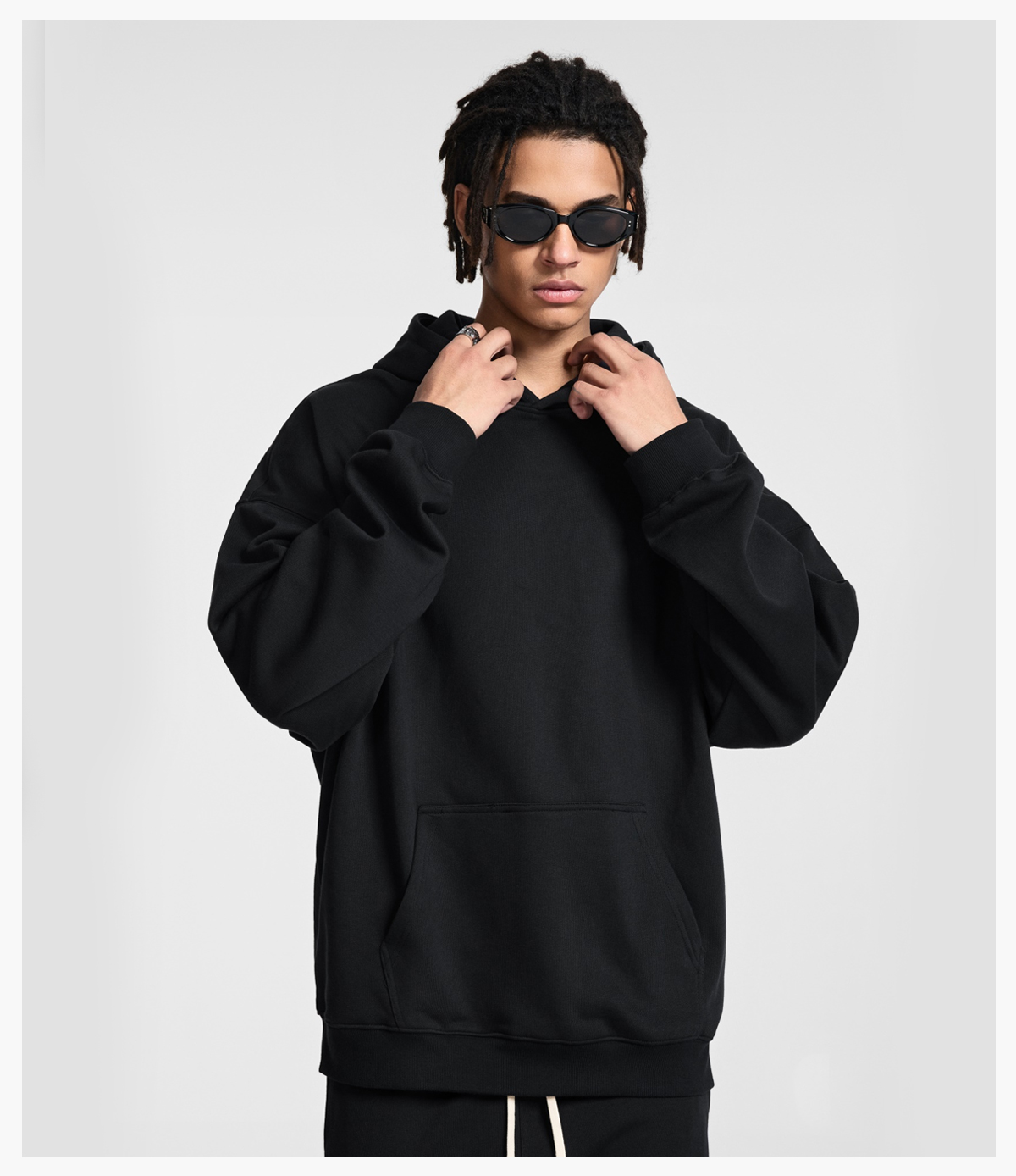 #23839 Heavy 400Gsm Terry Oversized Unisex Hoodie 24