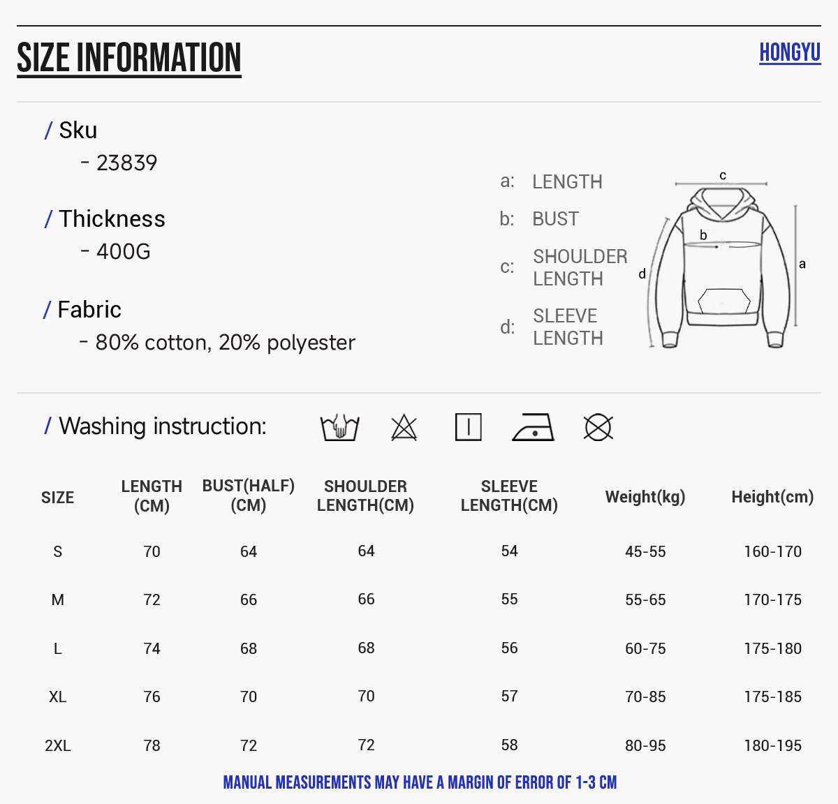 #23839 Heavy 400Gsm Terry Oversized Unisex Hoodie 6