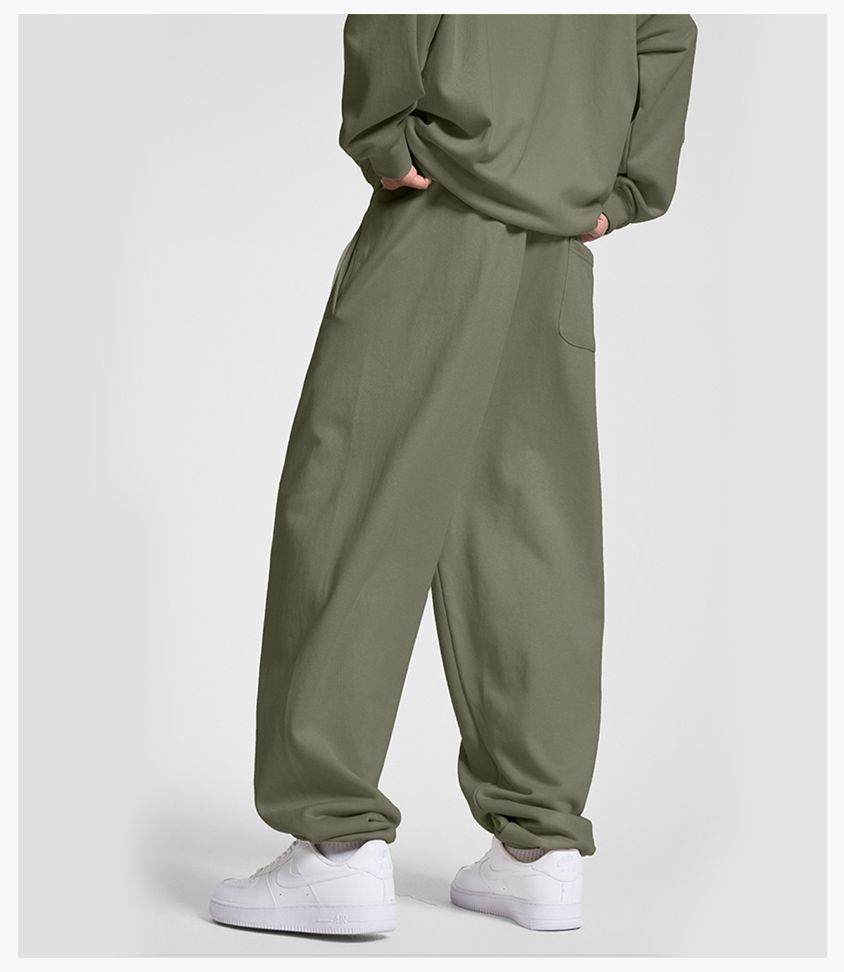 #23840 Heavy French Terry 400Gsm Joggers 25