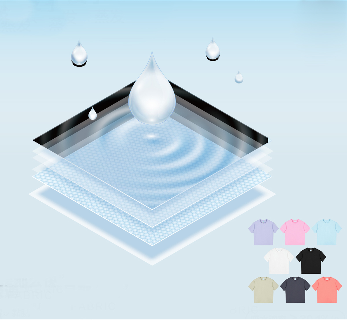 #DX8815 Women 160gsm Quick Dry Breathable Sports T-shirt 24