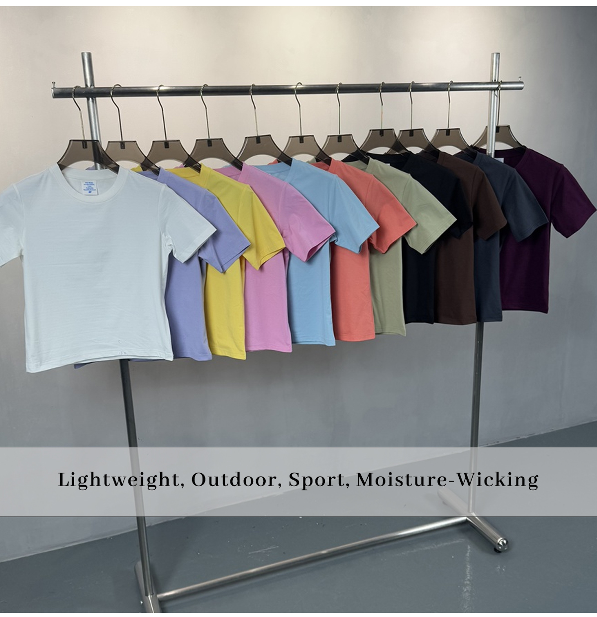 #DX8815 Women 160gsm Quick Dry Breathable Sports T-shirt 18