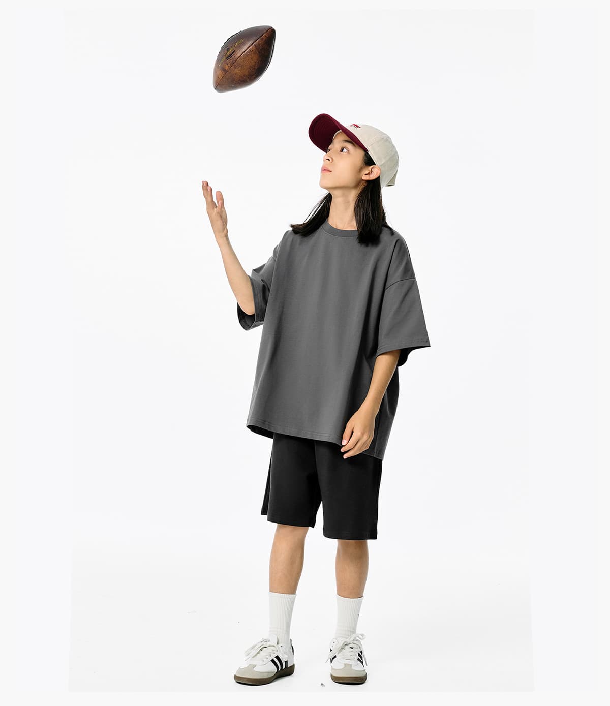 #G907 Kids' Cotton 175GSM Breathable Cooling T-Shirt 23