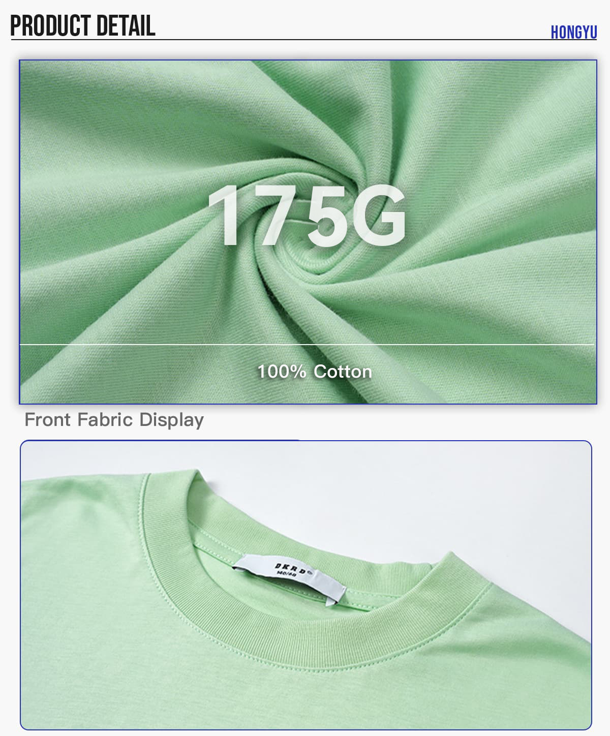 #G907 Kids' Cotton 175GSM Breathable Cooling T-Shirt 13