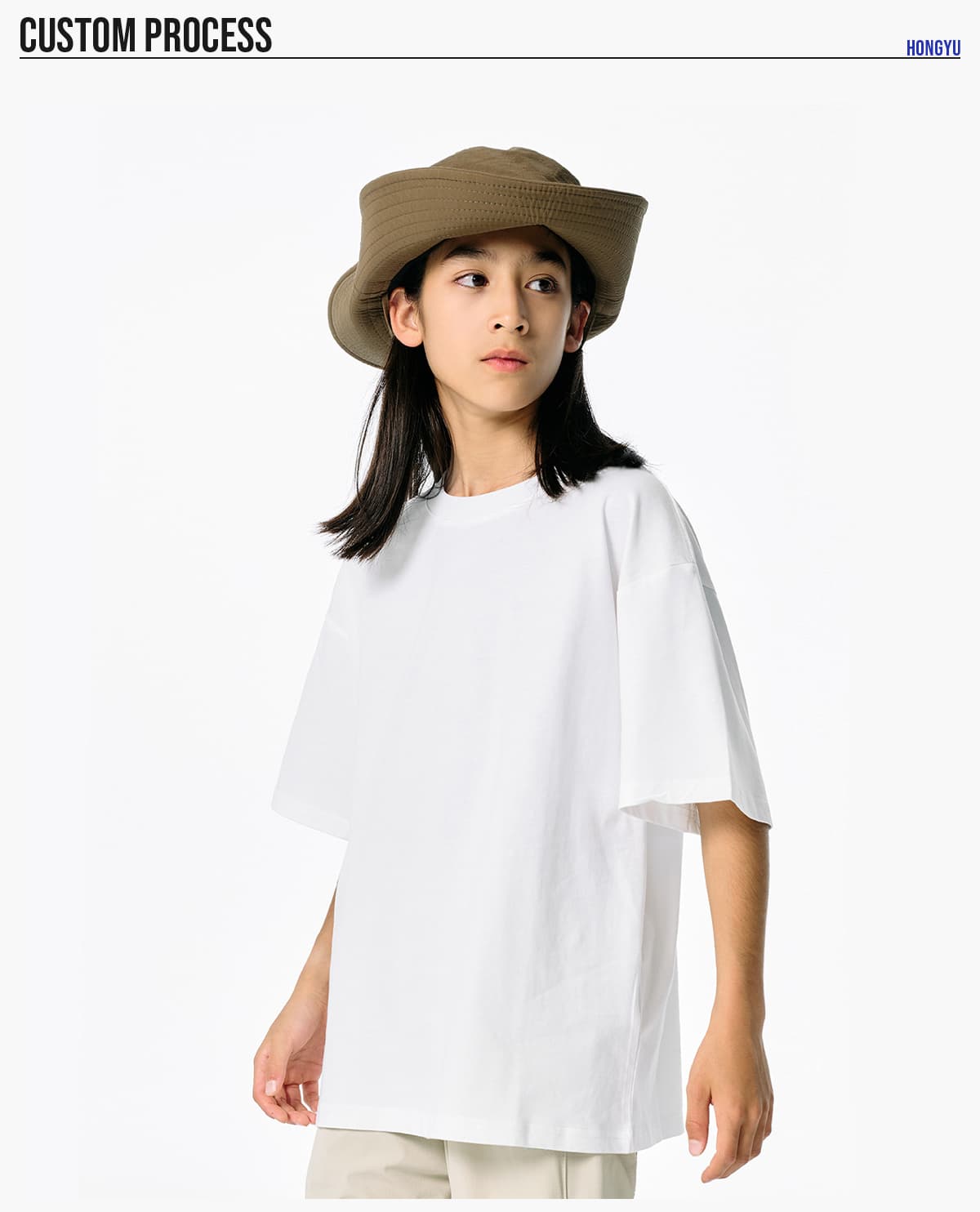 #G907 Kids' Cotton 175GSM Breathable Cooling T-Shirt 19