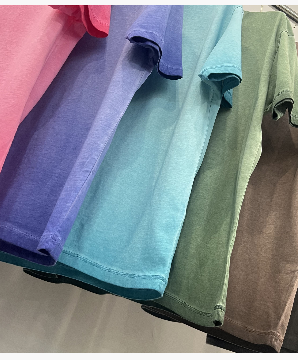 #1237 Cotton 250GSM Vintage Washed Oversized T-Shirt 24
