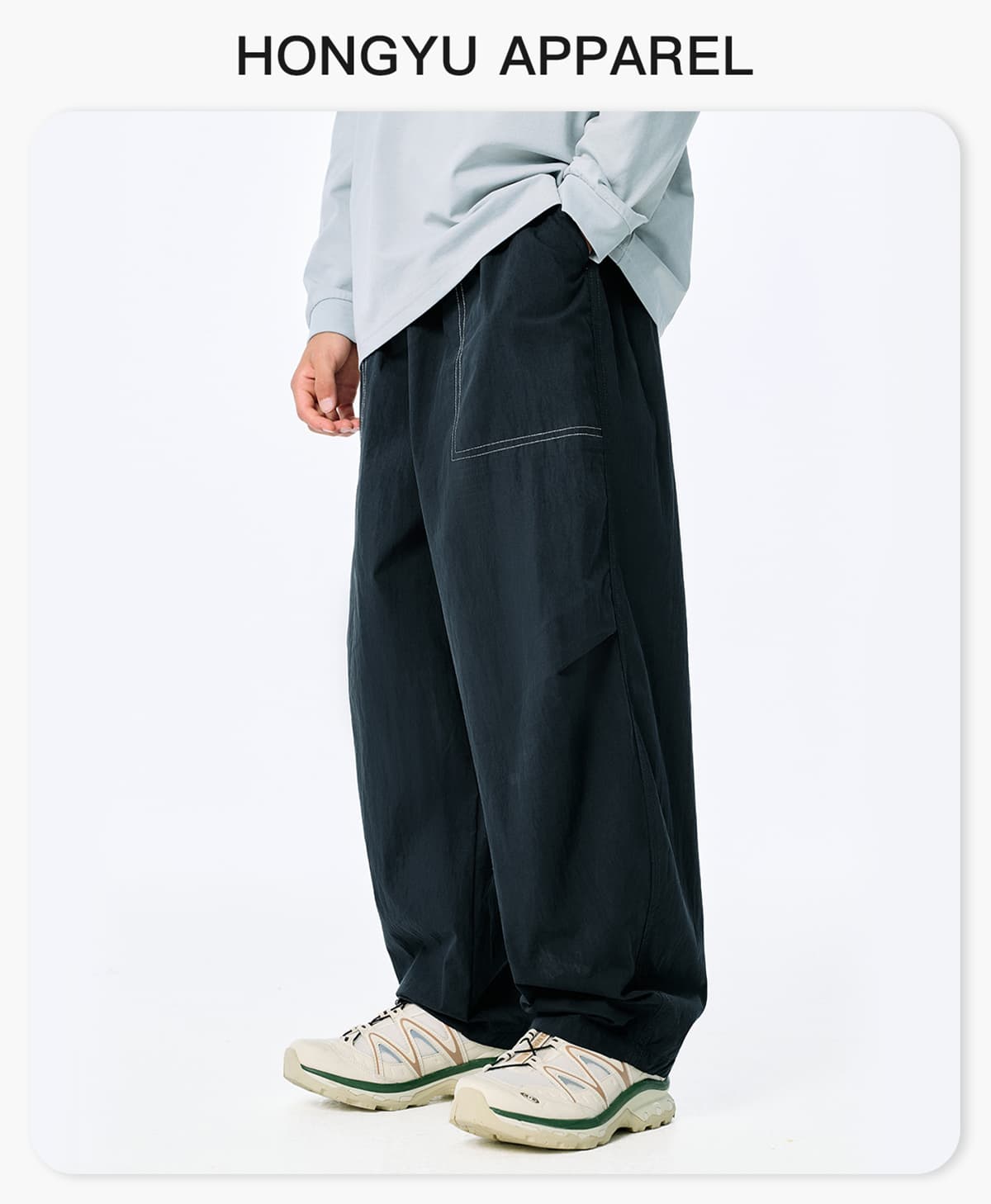 #D251C628 Casual Wide-Leg Woven Trousers For Kids 5