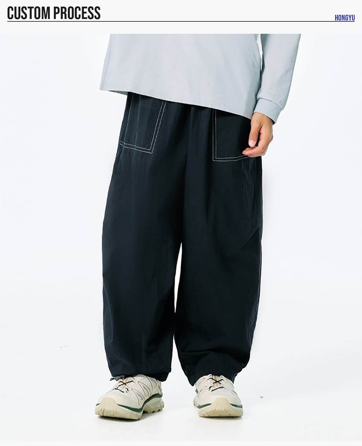 #D251C628 Casual Wide-Leg Woven Trousers For Kids 19