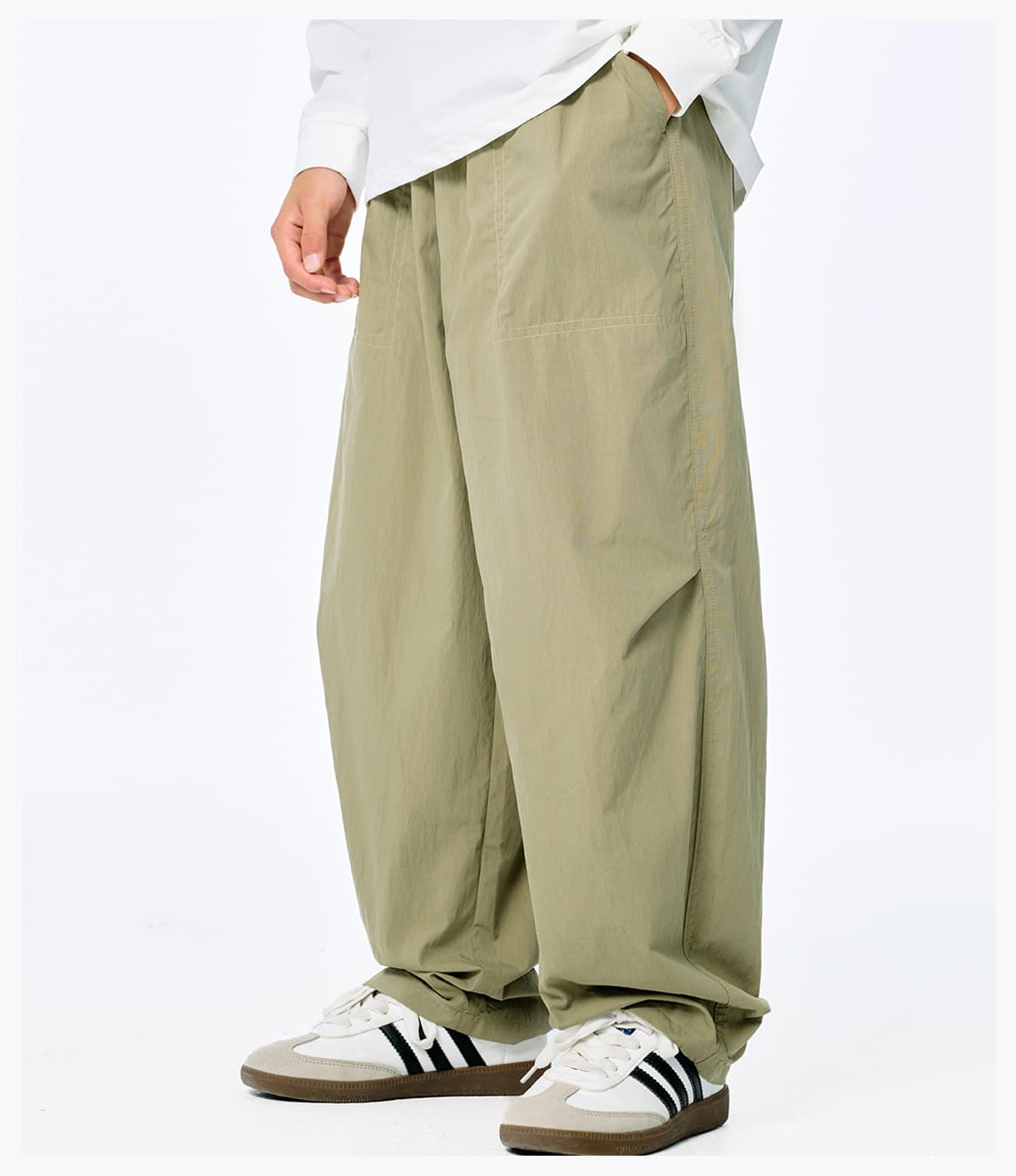 #D251C628 Casual Wide-Leg Woven Trousers For Kids 23