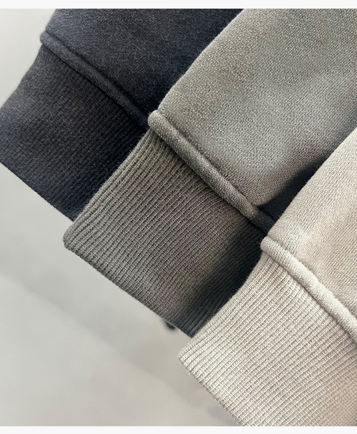#1265 Fleece 365gsm Quater Zipper Spary Wash Sweatshirt 34