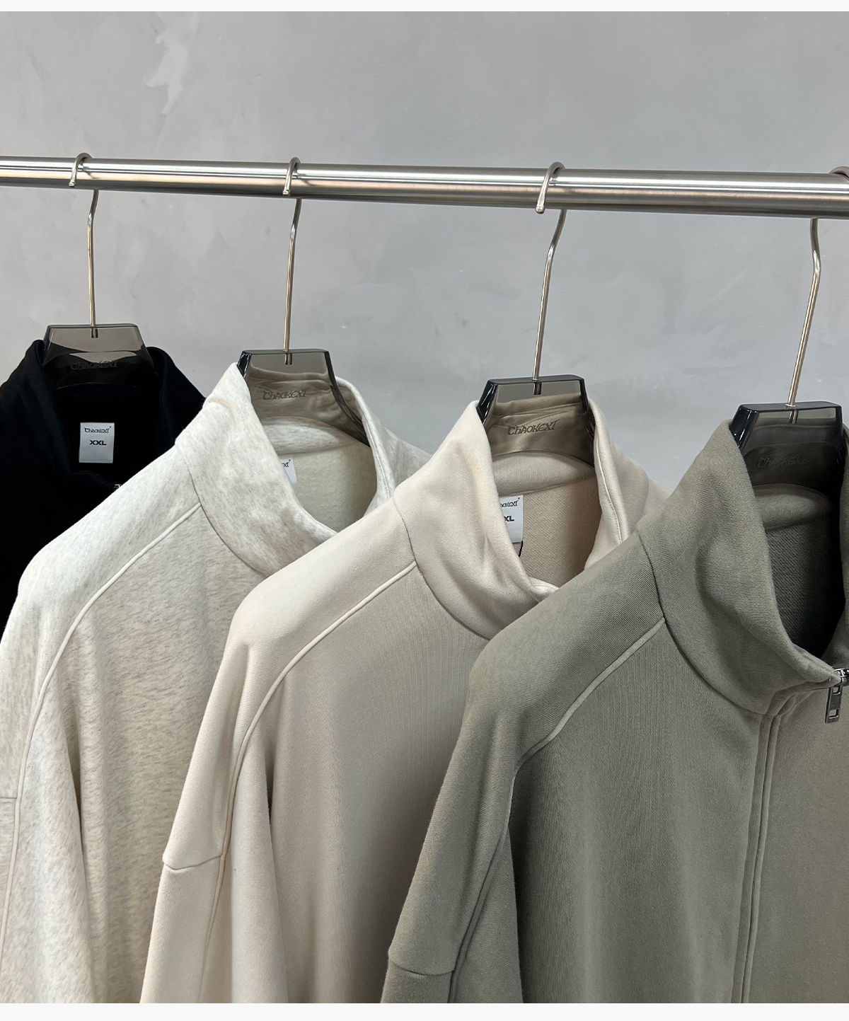 #1296 Heavy Terry 445Gsm Zip-up Oversized Jacket 29