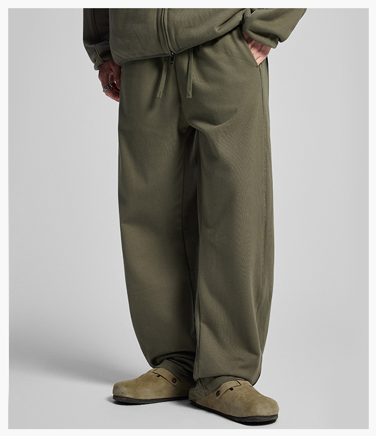 #1297 Heavy Terry 445gsm Straight Leg Sweatpants 23