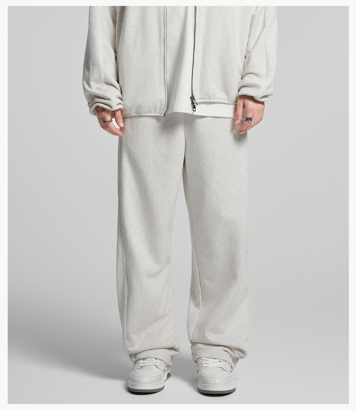 #1297 Heavy Terry 445gsm Straight Leg Sweatpants 27