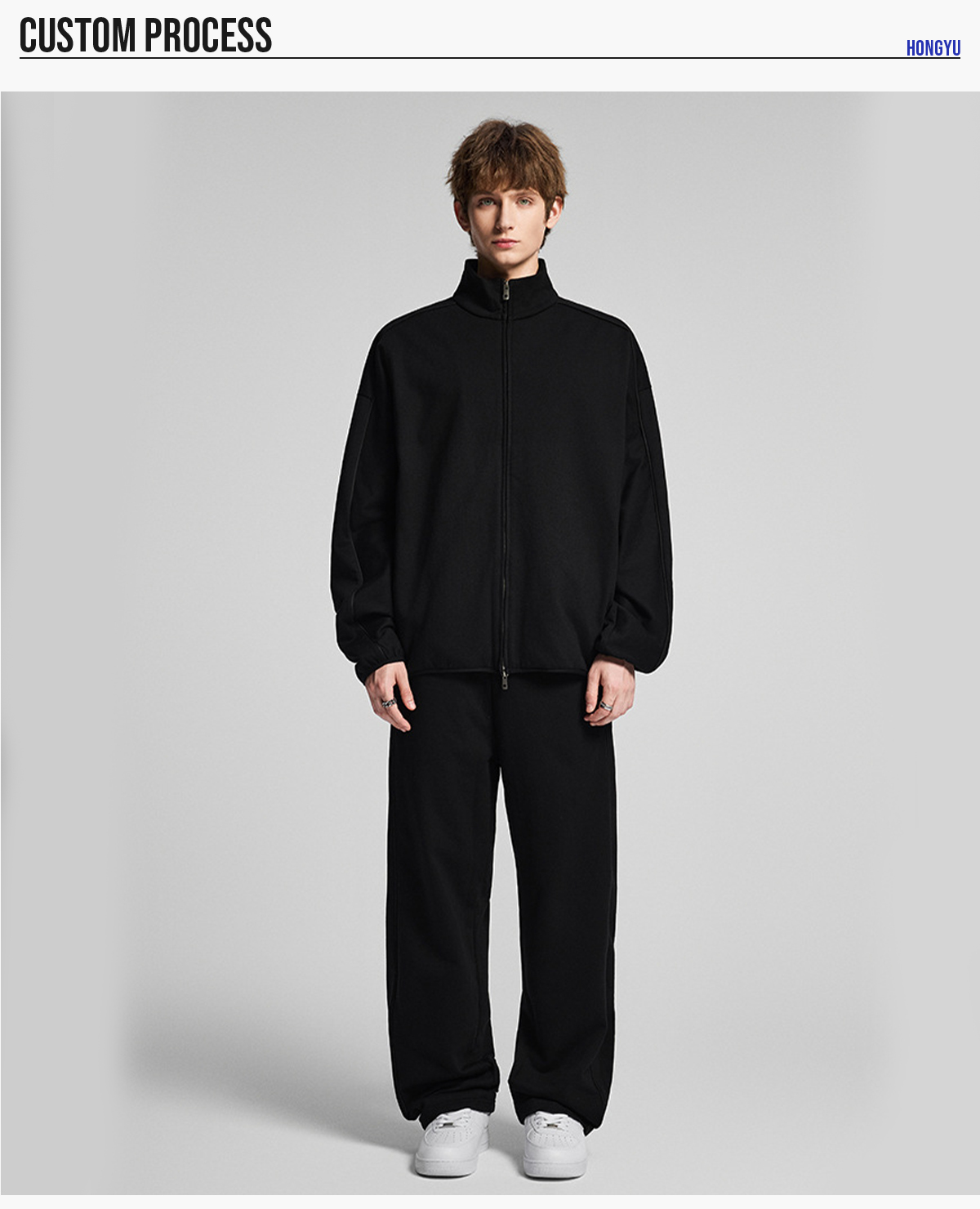 #1297 Heavy Terry 445gsm Straight Leg Sweatpants 19