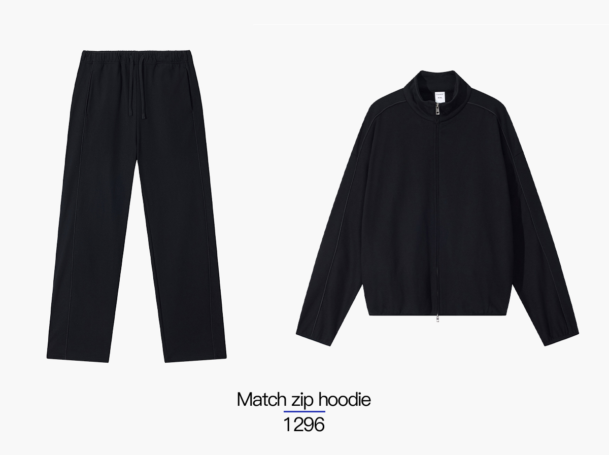 #1297 Heavy Terry 445gsm Straight Leg Sweatpants 21