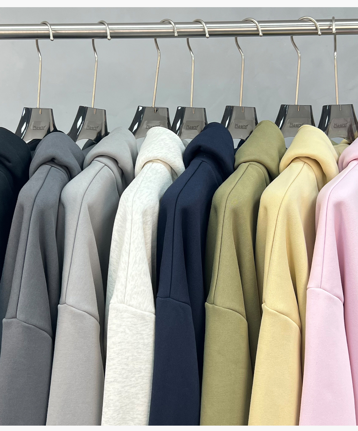 #1302 Oversized Polar Fleece 365gsm High-Neck Hoodie 31