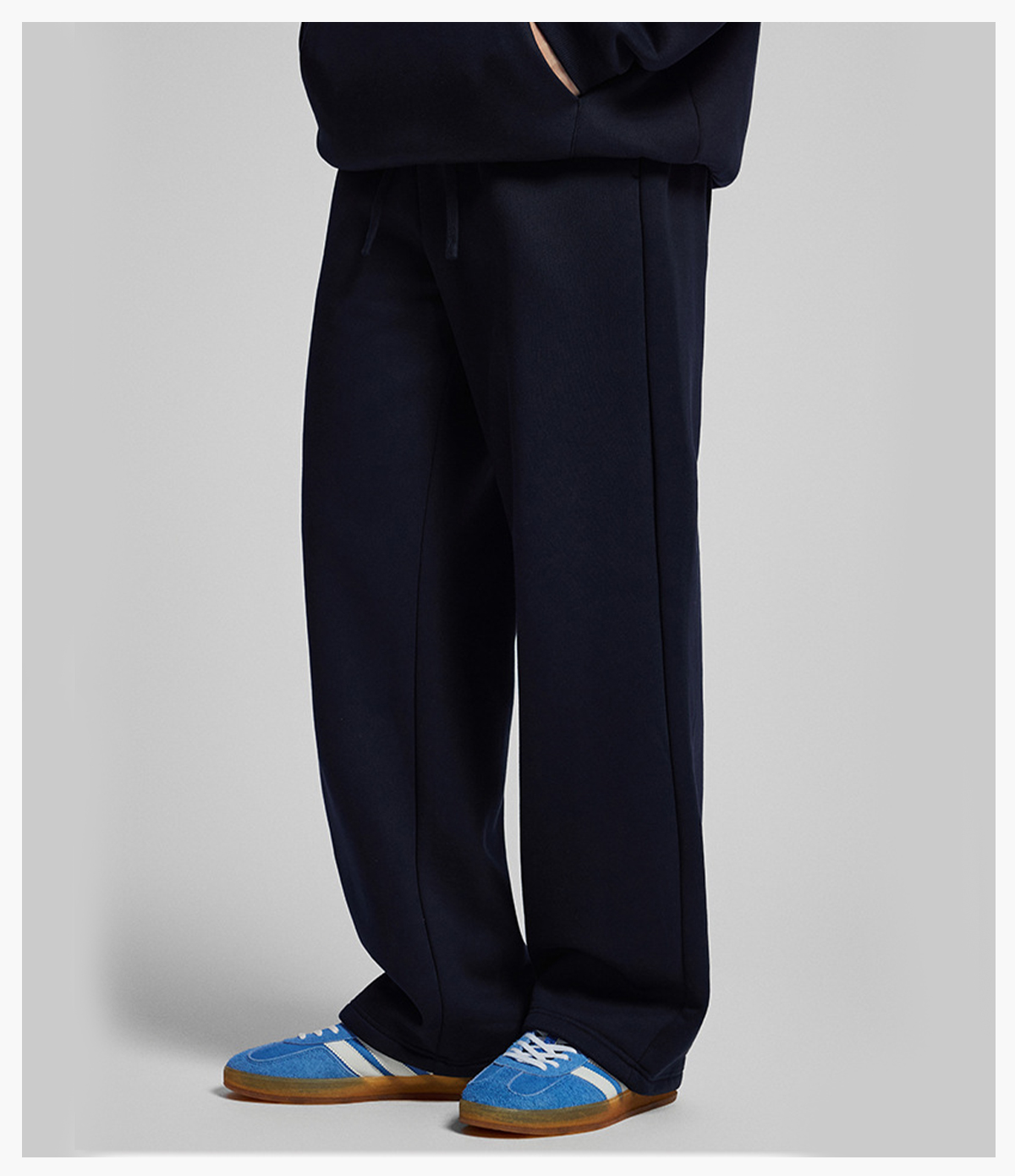 #1303 Polar Fleece 365gsm Straight Leg Sweatpants 23