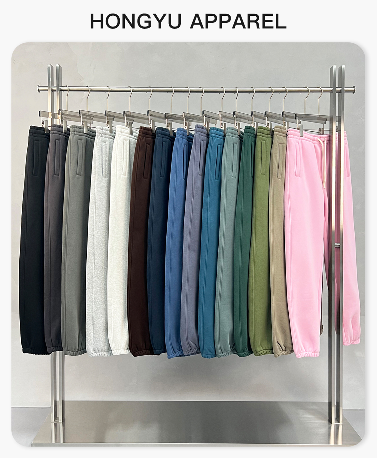 #23831 Heavy 350Gsm Fleece Oversized Jogger 4