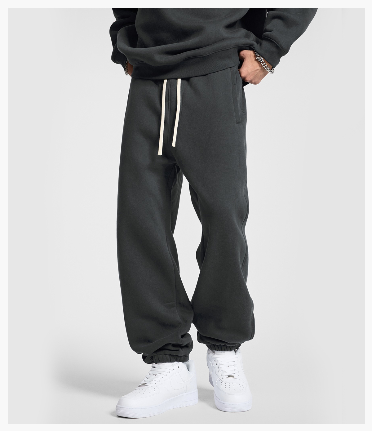 #23831 Heavy 350Gsm Fleece Oversized Jogger 24