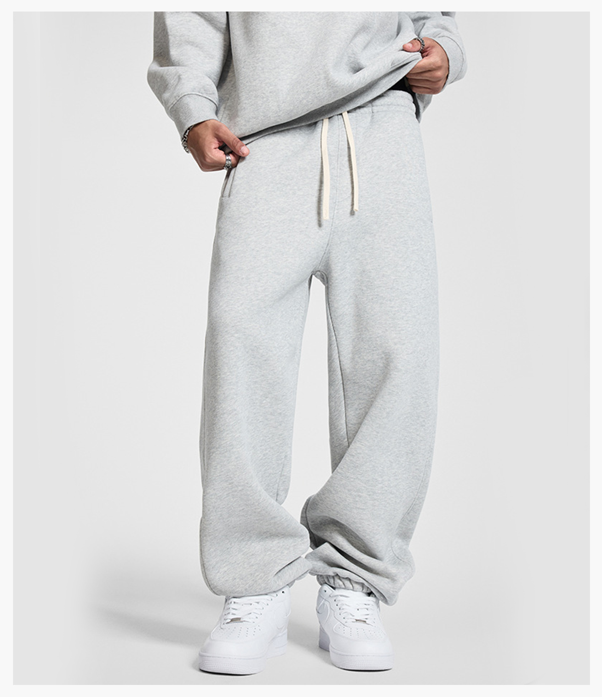 #23831 Heavy 350Gsm Fleece Oversized Jogger 26