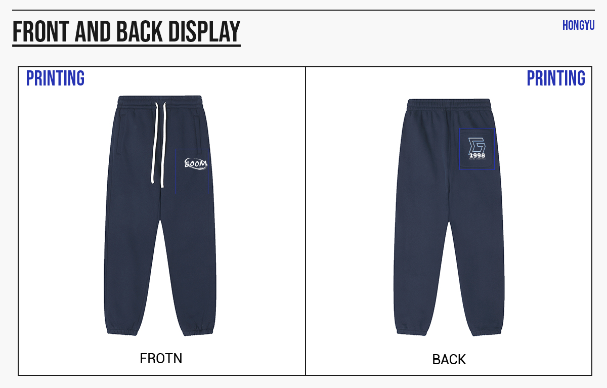 #23831 Heavy 350Gsm Fleece Oversized Jogger 18