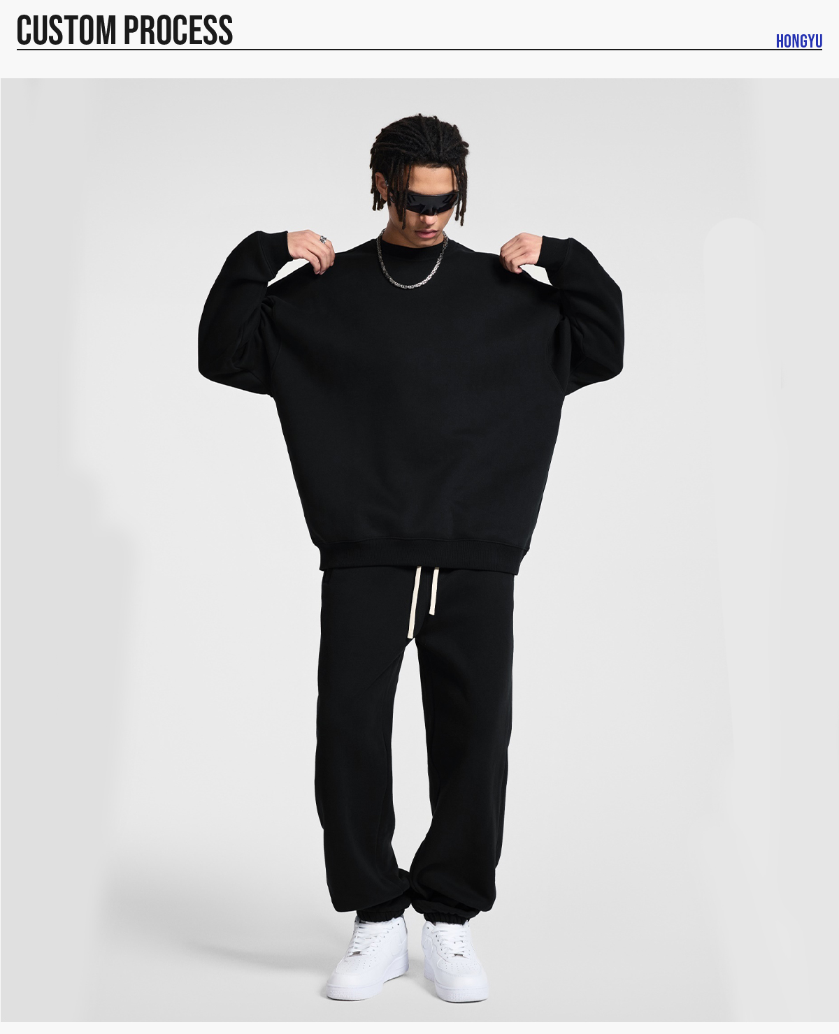 #23831 Heavy 350Gsm Fleece Oversized Jogger 20