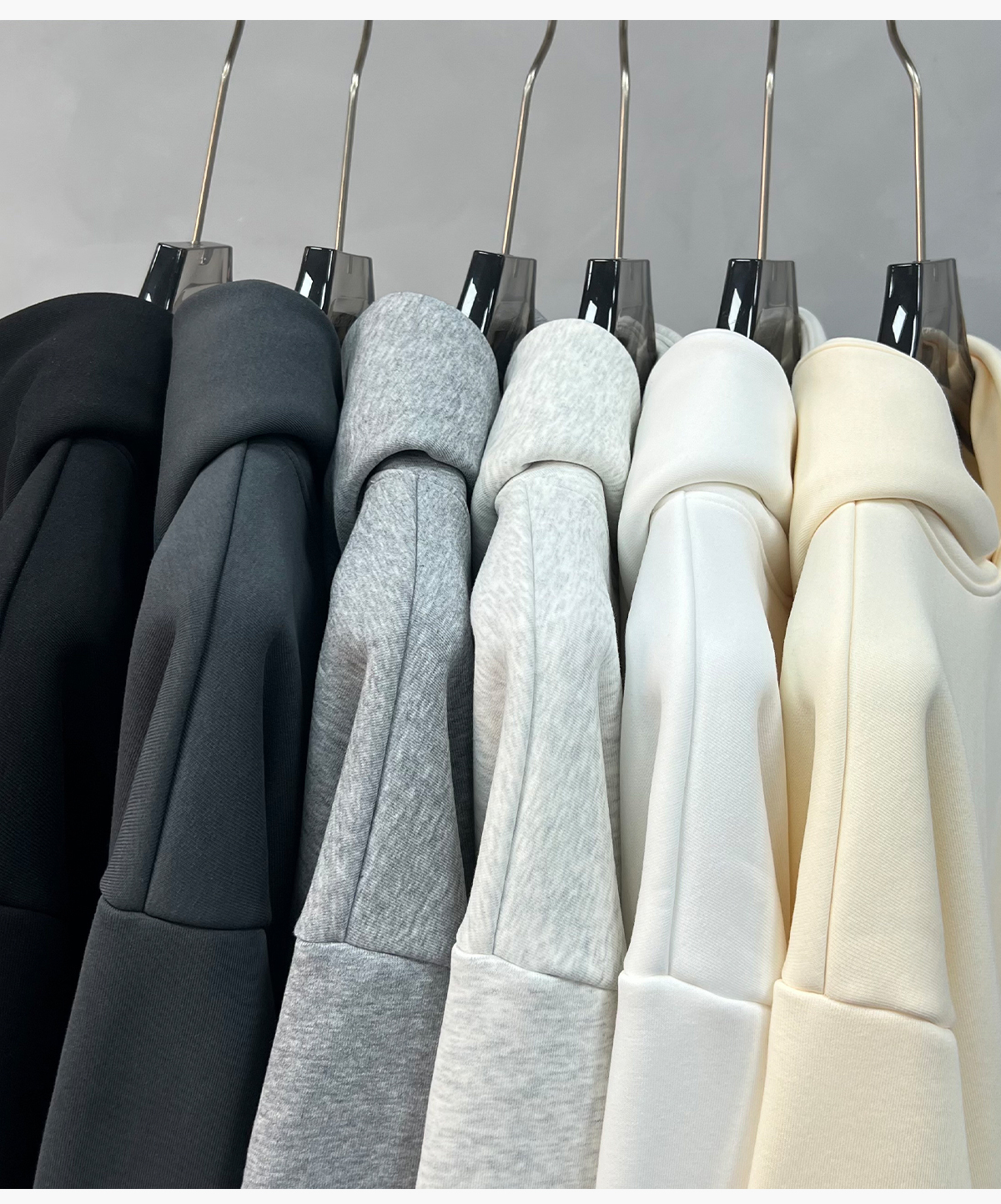 #26330 Heavy 500Gsm Polar Fleece Boxy Fit Hoodie 27