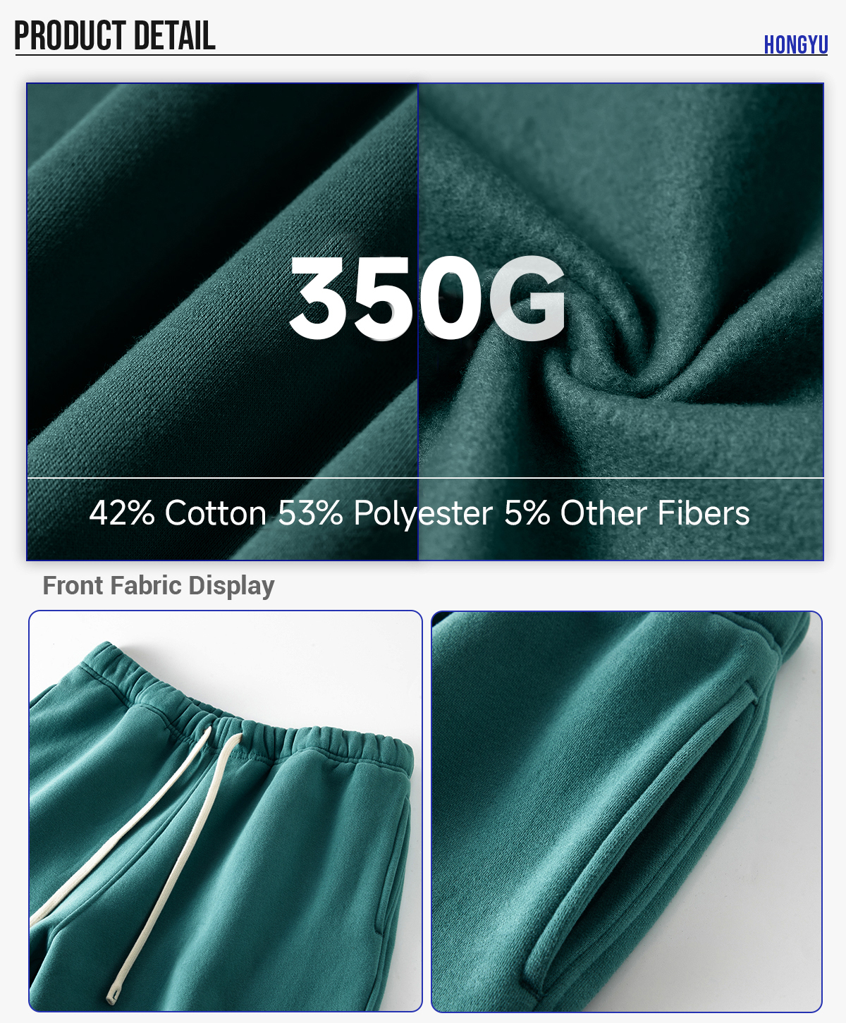 #363 Heavy 350Gsm Fleece Oversized Sweatpant 14