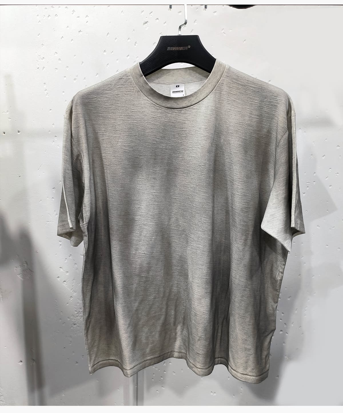 #2503 Hand-Dyed Linen Cotton Cooling Oversized T-shirt 26