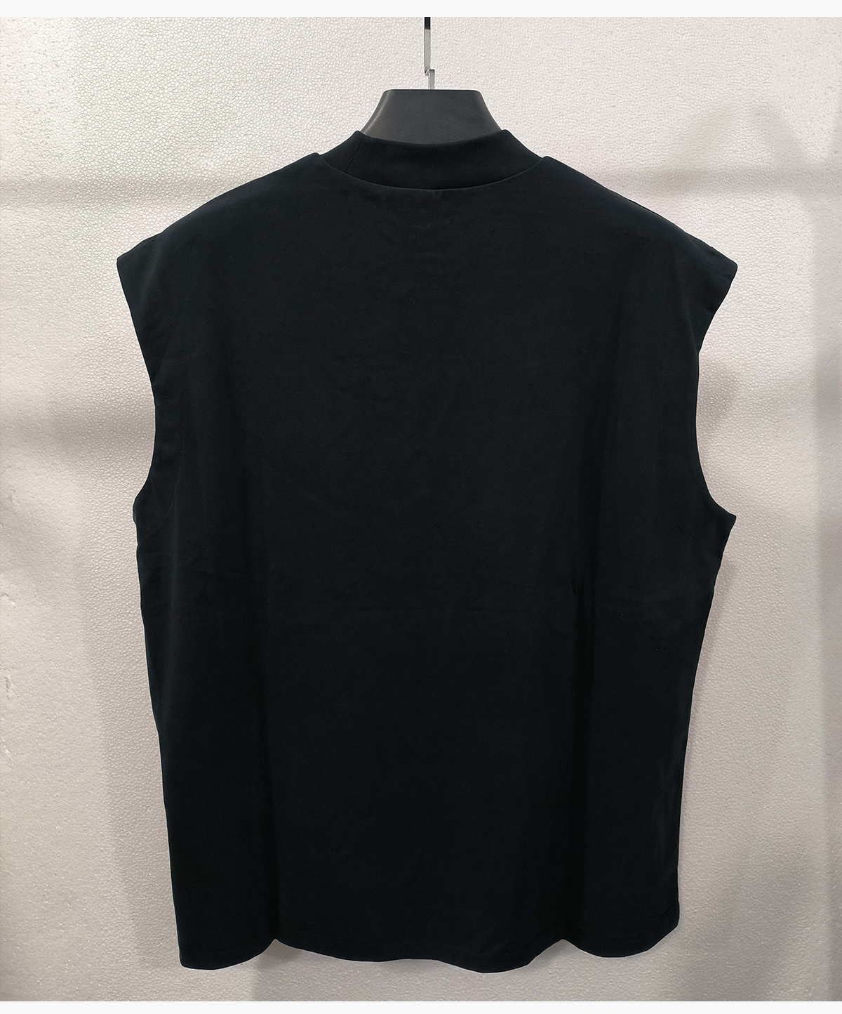#2525 Quick-Dry Cotton 230gsm Mock Neck oversized Tank 28