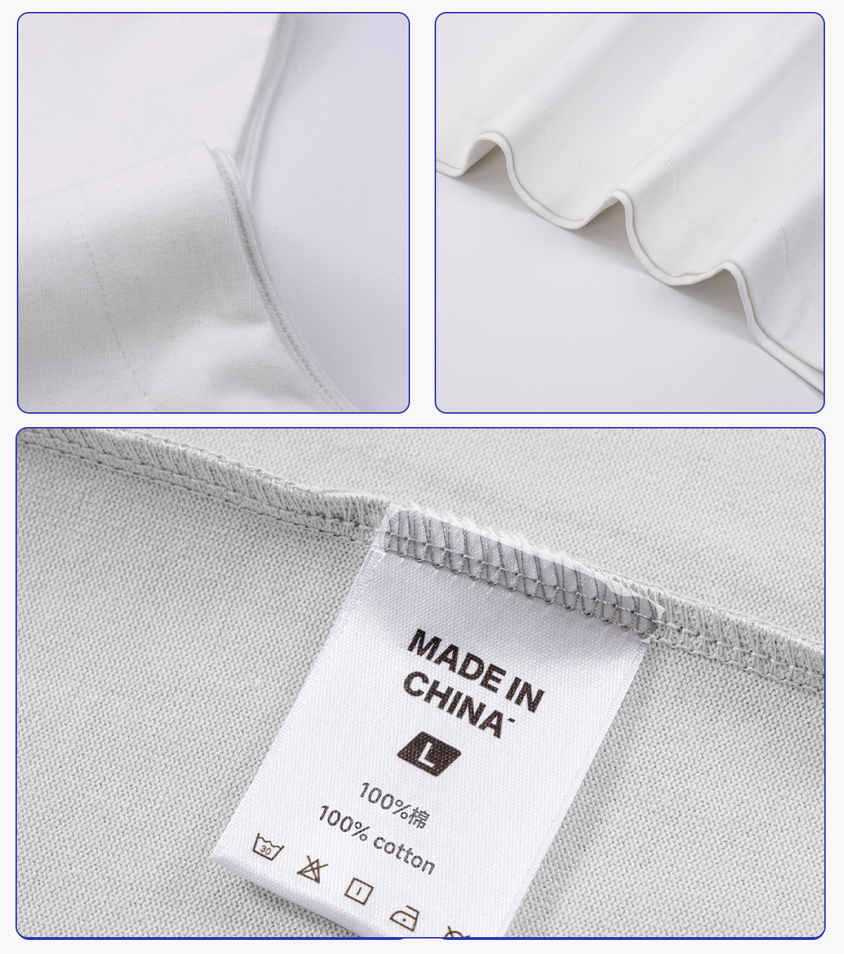 #2525 Quick-Dry Cotton 230gsm Mock Neck oversized Tank 14
