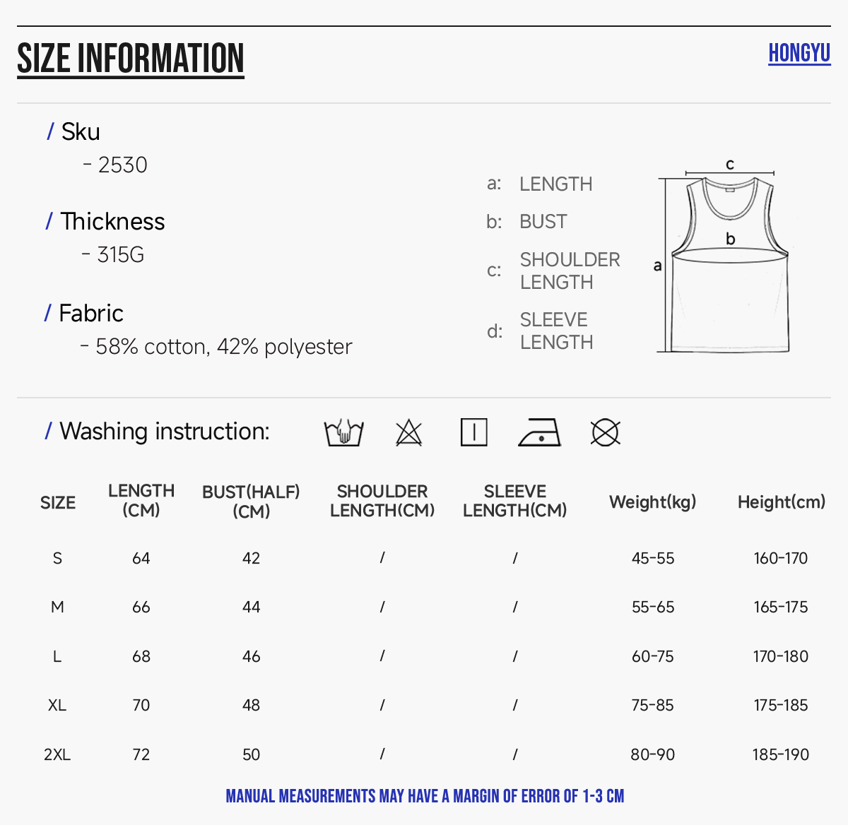 #2530 Sporty 315g Fitted Racerback Tank Top For Men 7