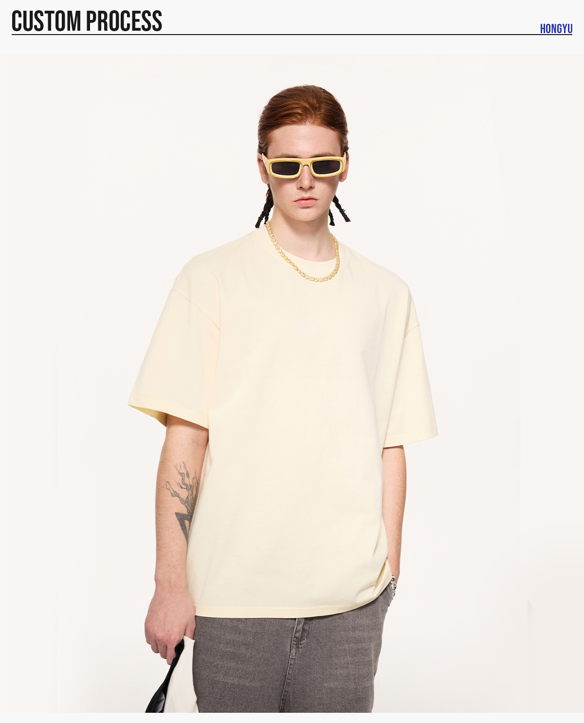 #330 Cotton 230Gsm Cooling Oversized T-Shirt 20